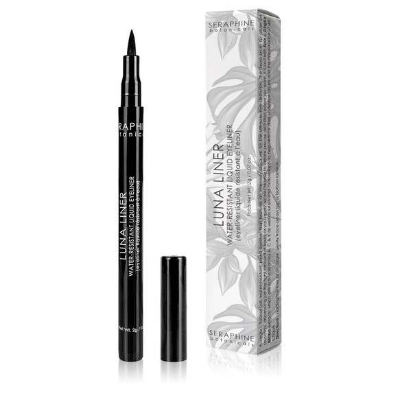 🌸SERAPHINE BOTANICALS - Luna Liner - Water-Resistant Liquid Eyeliner 🌸 - Picture 2 of 2